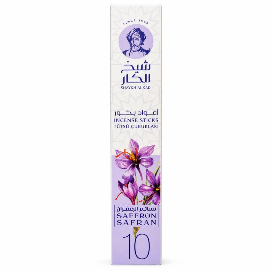 INCENSE STICKS SAFFRON