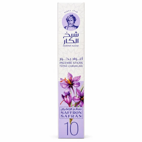 INCENSE STICKS SAFFRON